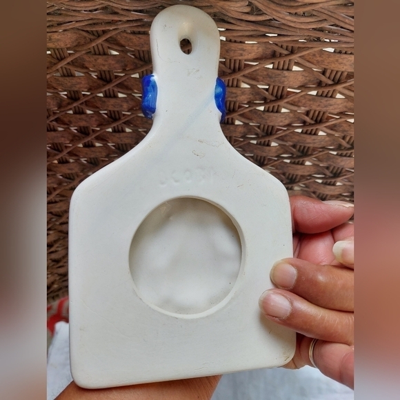 Vintage Glazed Ceramic Fruit Wall Decor - Picture 2 of 5